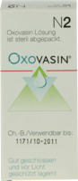 OXOVASIN Lösung