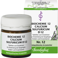 BIOCHEMIE 12 Calcium sulfuricum D 12 Tabletten