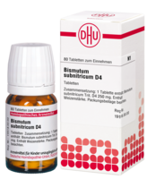 BISMUTUM SUBNITRICUM D 4 Tabletten