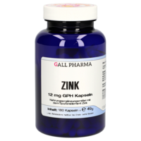 ZINK 12 mg GPH Kapseln