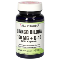 GINKGO BILOBA 160 mg+Q10 GPH Kapseln