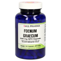 FOENUM GRAECUM 500 mg GPH Kapseln