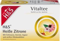 H&S heiße Zitrone Vitaltee Filterbeutel