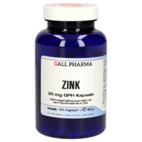 ZINK 30 mg GPH Kapseln