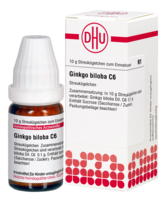 GINKGO BILOBA C 6 Globuli Ind.Fert.