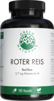 GREEN NATURALS roter Reis Monacolin K vegan Kaps.